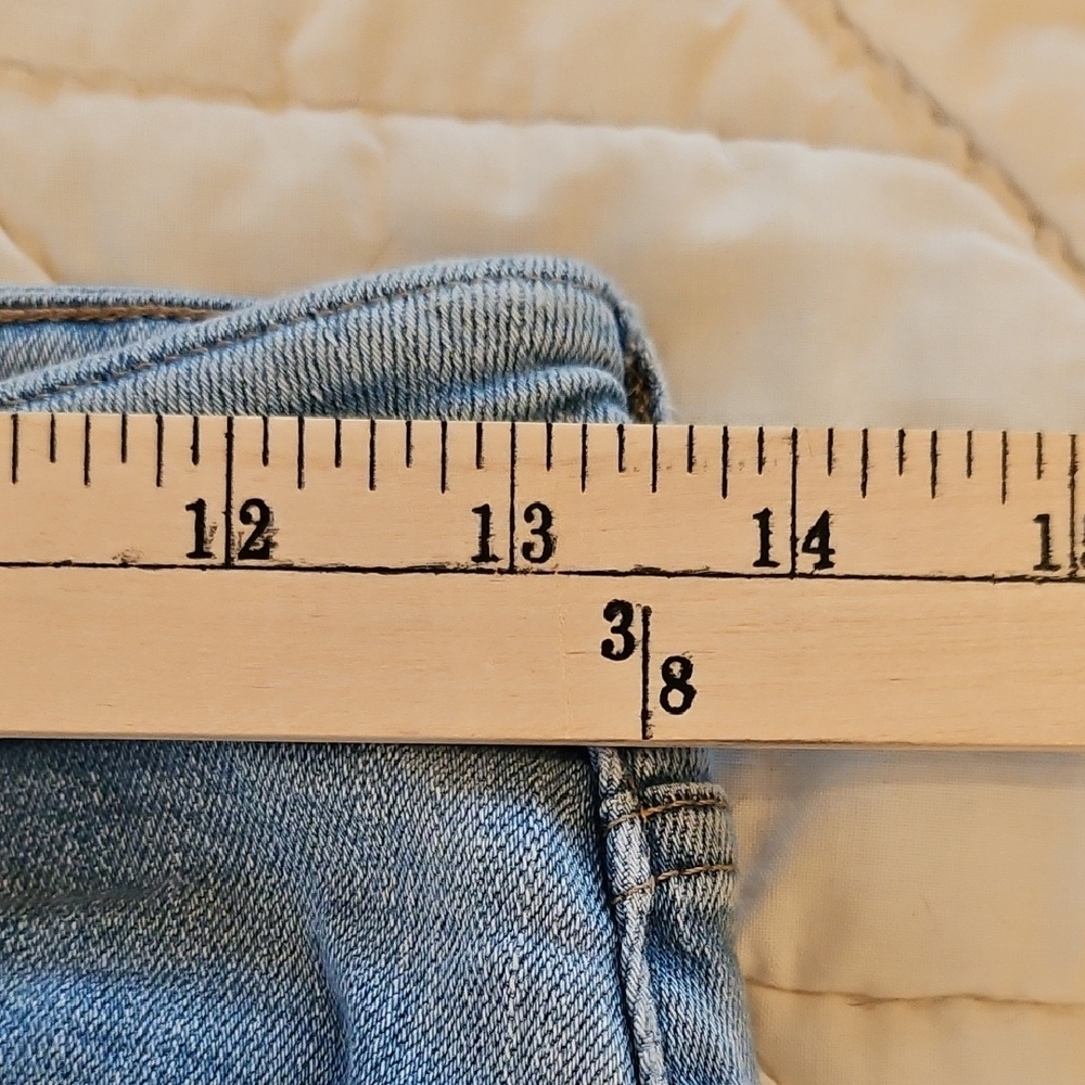 Levi's -721 High Rise Skinny Jeans - Light Blue Denim - Picture 6 of 8